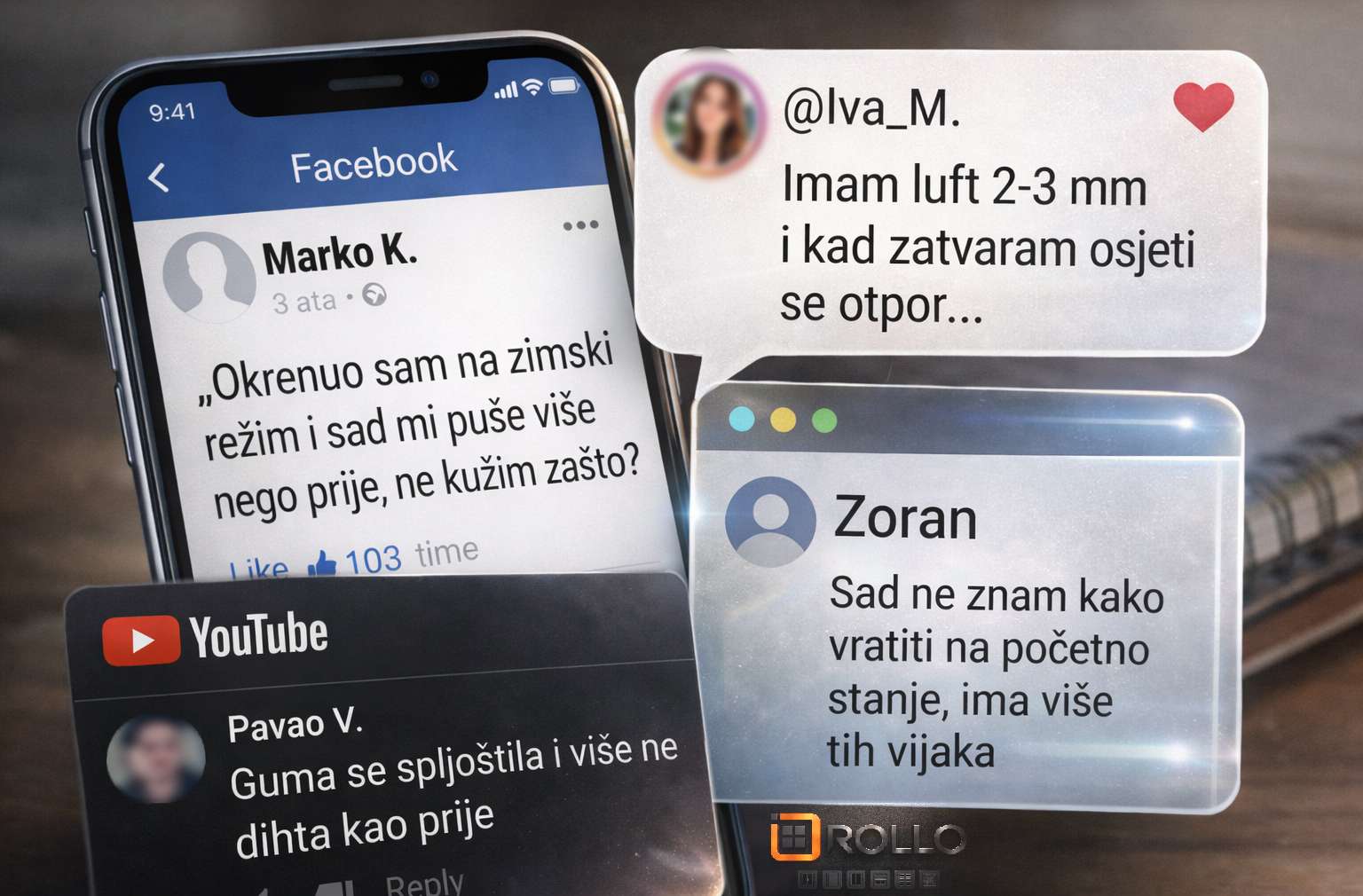 6 komentari Social